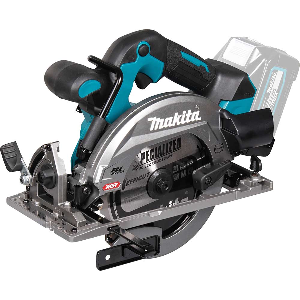 Image of Makita HS012G 40v Max XGT Cordless Brushless Circular Saw 165mm No Batteries No Charger No Case