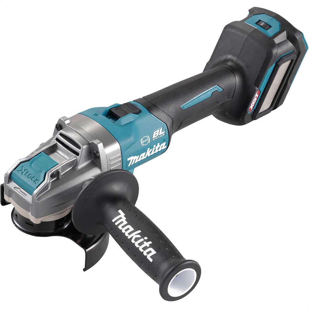 Image of Makita GA040G 40v Max XGT Cordless Brushless X LOCK Angle Grinder 115mm No Batteries No Charger No Case