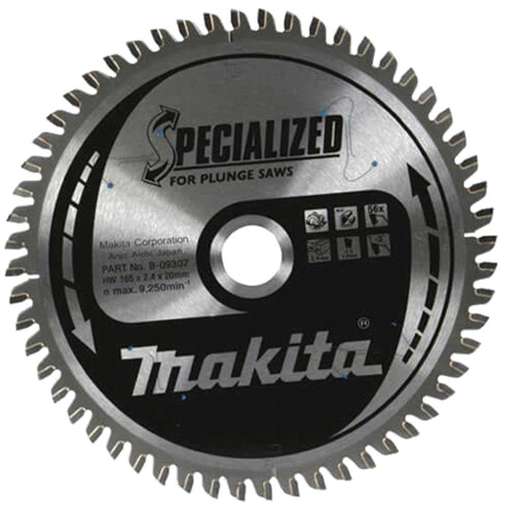 Photo of Makita Specialized Aluminium Cutting Saw Blade 165mm 56t 20mm