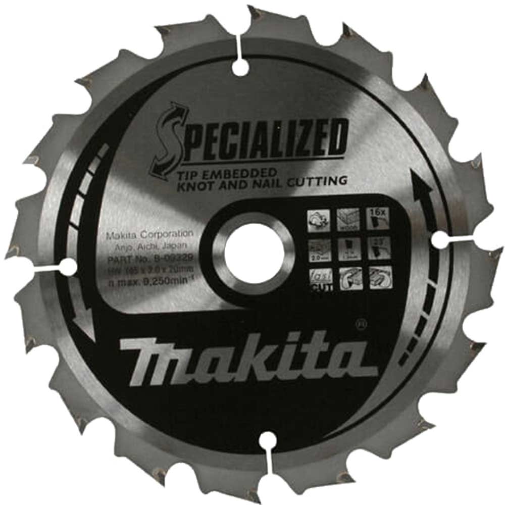 Photo of Makita Specialized Knot And Nail Cutting Saw Blade 270mm 60t 30mm