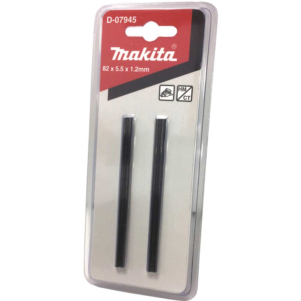 Image of Makita 82mm TCT Planer Blades Pack of 2