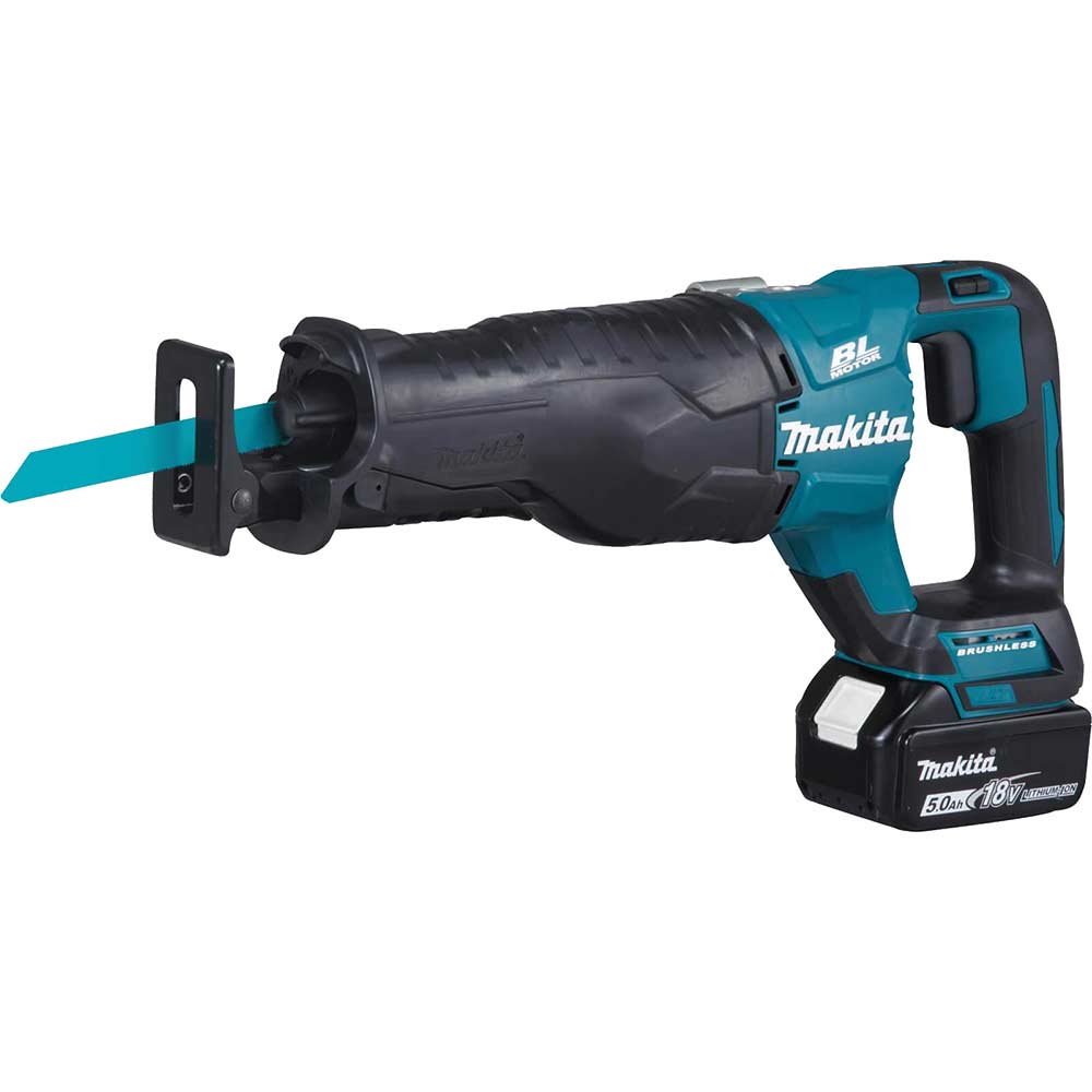 Photo of Makita Djr187 18v Cordless Lxt Brushless Reciprocating Saw 2 X 5ah Li-ion Charger Case