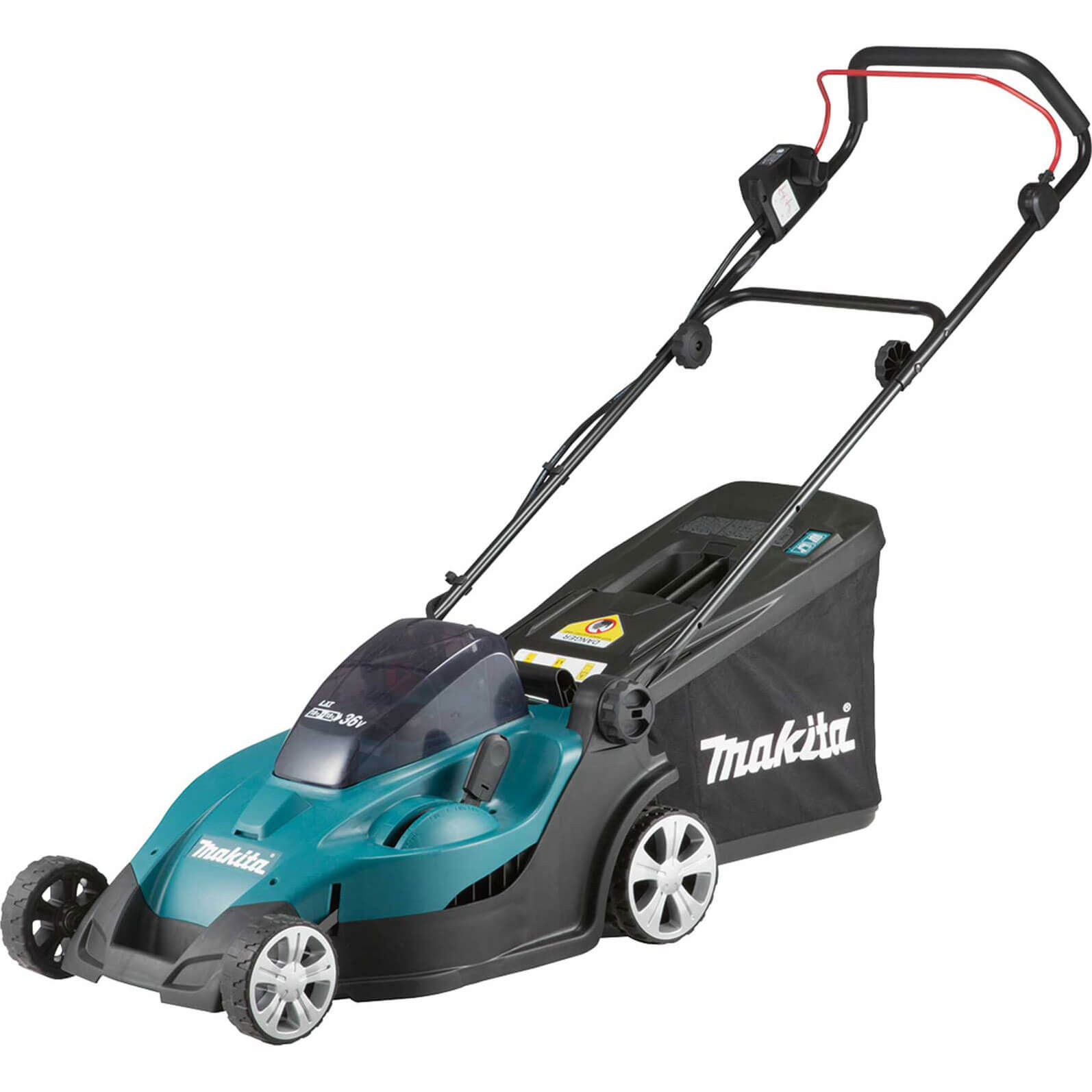 Photo of Makita Dlm431 Twin 18v Cordless Rotary Lawnmower 430mm No Batteries No Charger