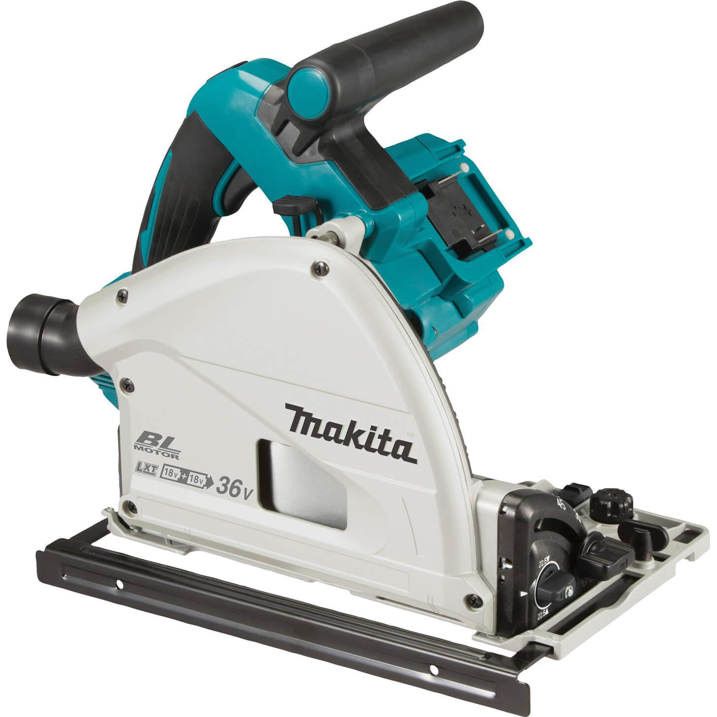 Makita DSP600 Twin 18v LXT Cordless Brushless Plunge Saw 165mm No Batteries No Charger Case