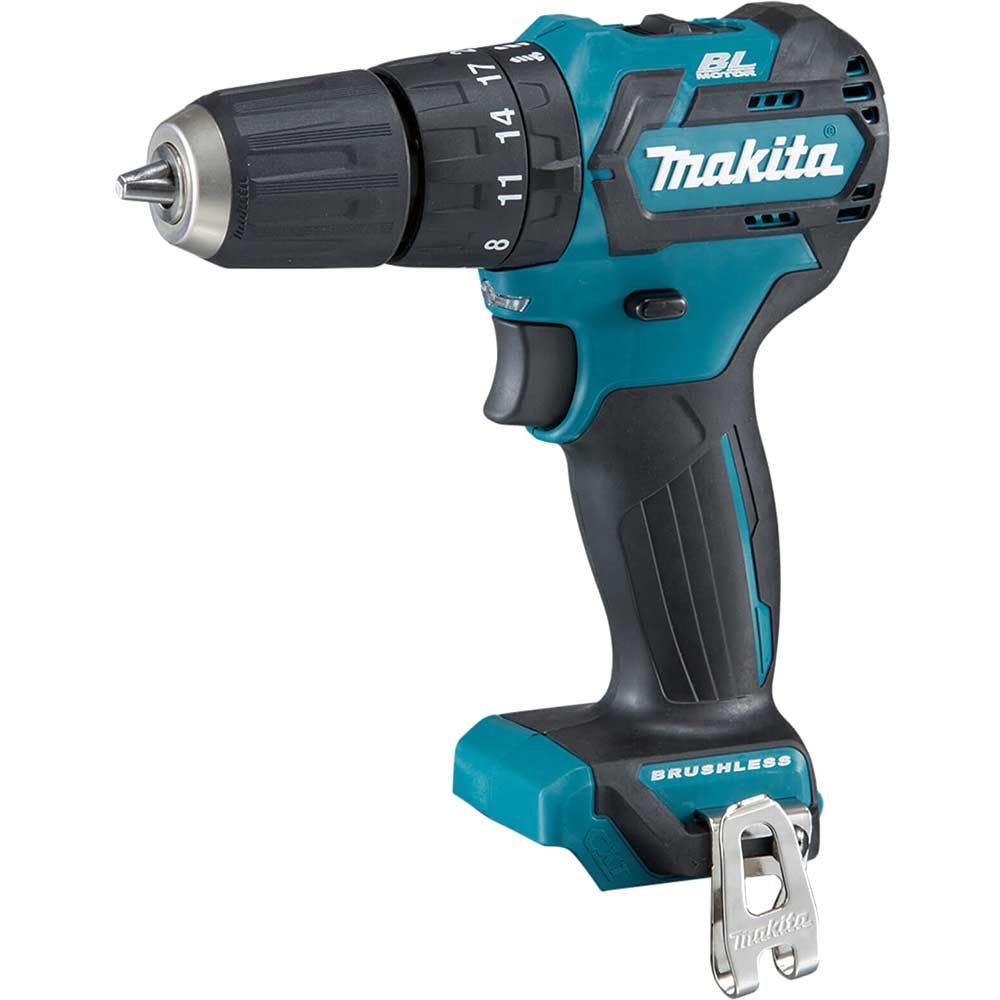 Image of Makita HP332D 12v Max CXT Cordless Brushless Combi Drill No Batteries No Charger No Case