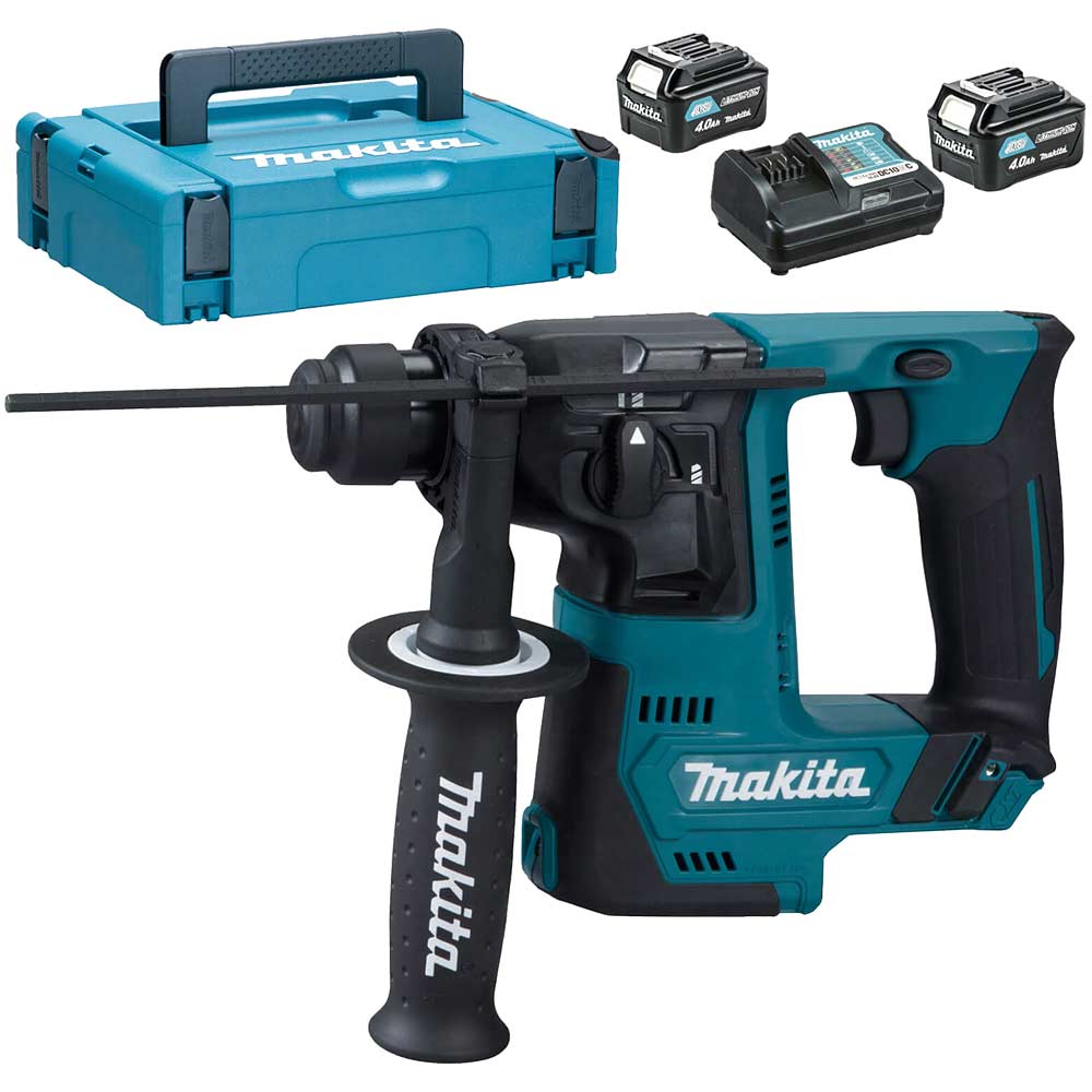 Photo of Makita Hr140d 12v Max Cxt Cordless Sds Hammer Drill 2 X 4ah Li-ion Charger Case