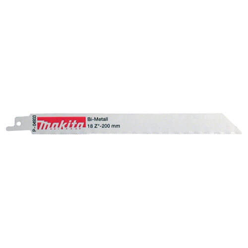 Photo of Makita Specialized Reciprocating Saw Blades 200mm Pack Of 5