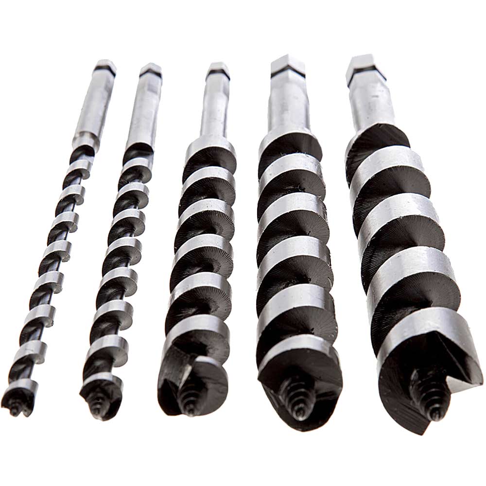 Photo of Makita 5 Piece Wood Auger Drill Bit Set