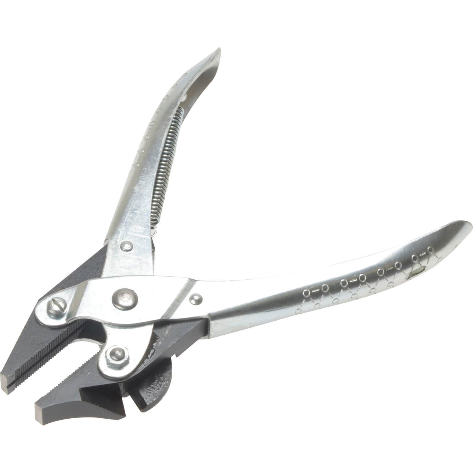 Photo of Maun Spring Return Serrated Flat Jaw Side Cutter Pliers 165mm
