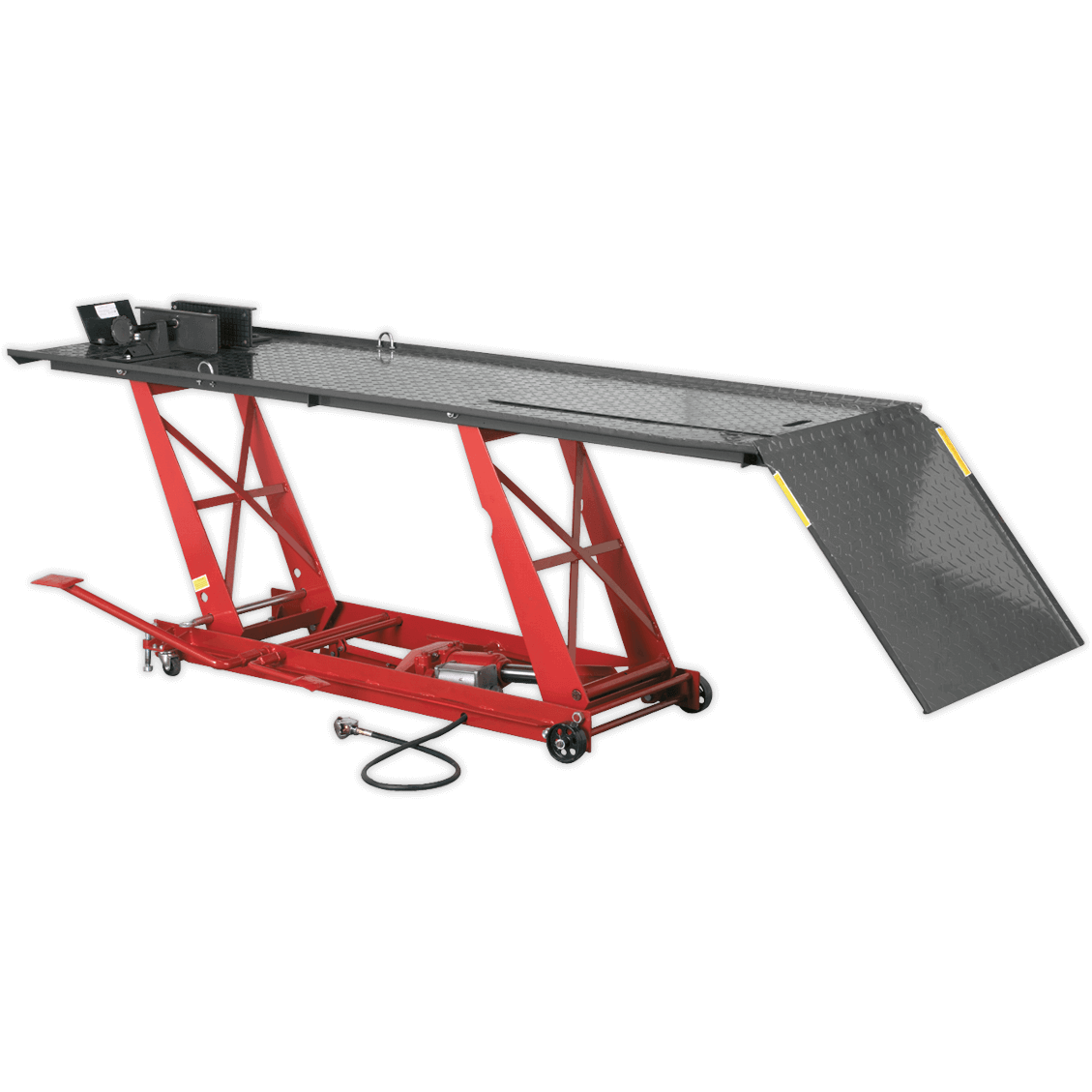 Image of Sealey Air / Hydraulic Motorcycle Lift 454Kg