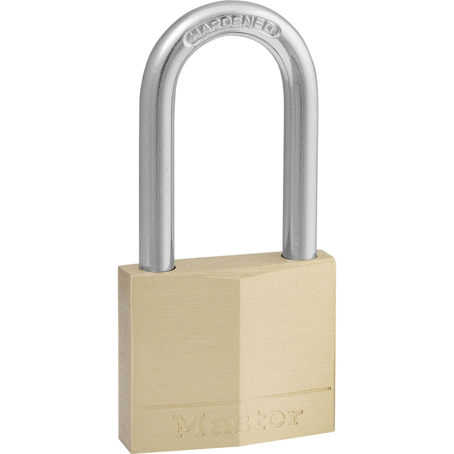 Click to view product details and reviews for Masterlock Solid Brass Padlock 40mm Long.