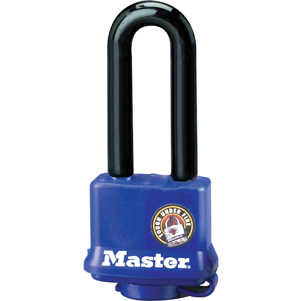 Photo of Masterlock Weather Tough Padlock 40mm Blue Extra Long