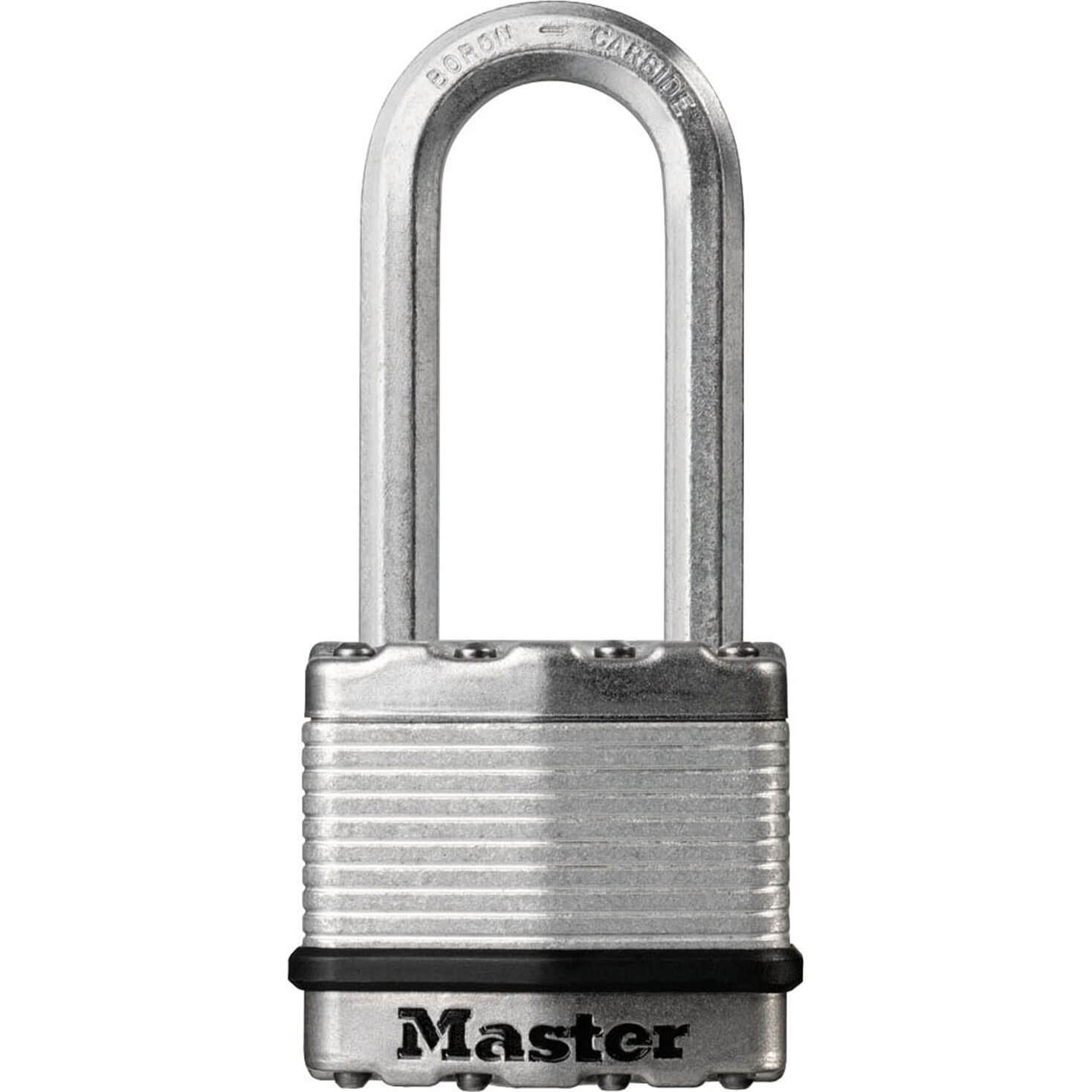 Click to view product details and reviews for Masterlock Excell Laminated Steel Padlock 45mm Extra Long.