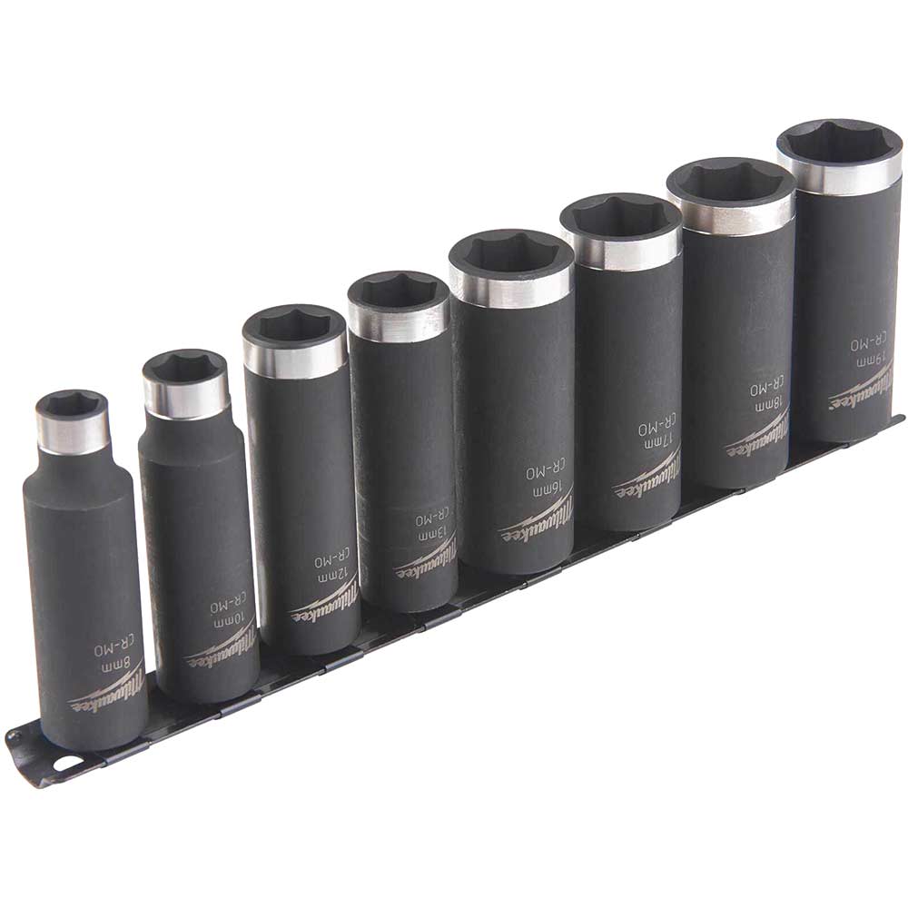 Milwaukee Shockwave 4932480453 Impact Socket Set For Impact Wrench 1/4
