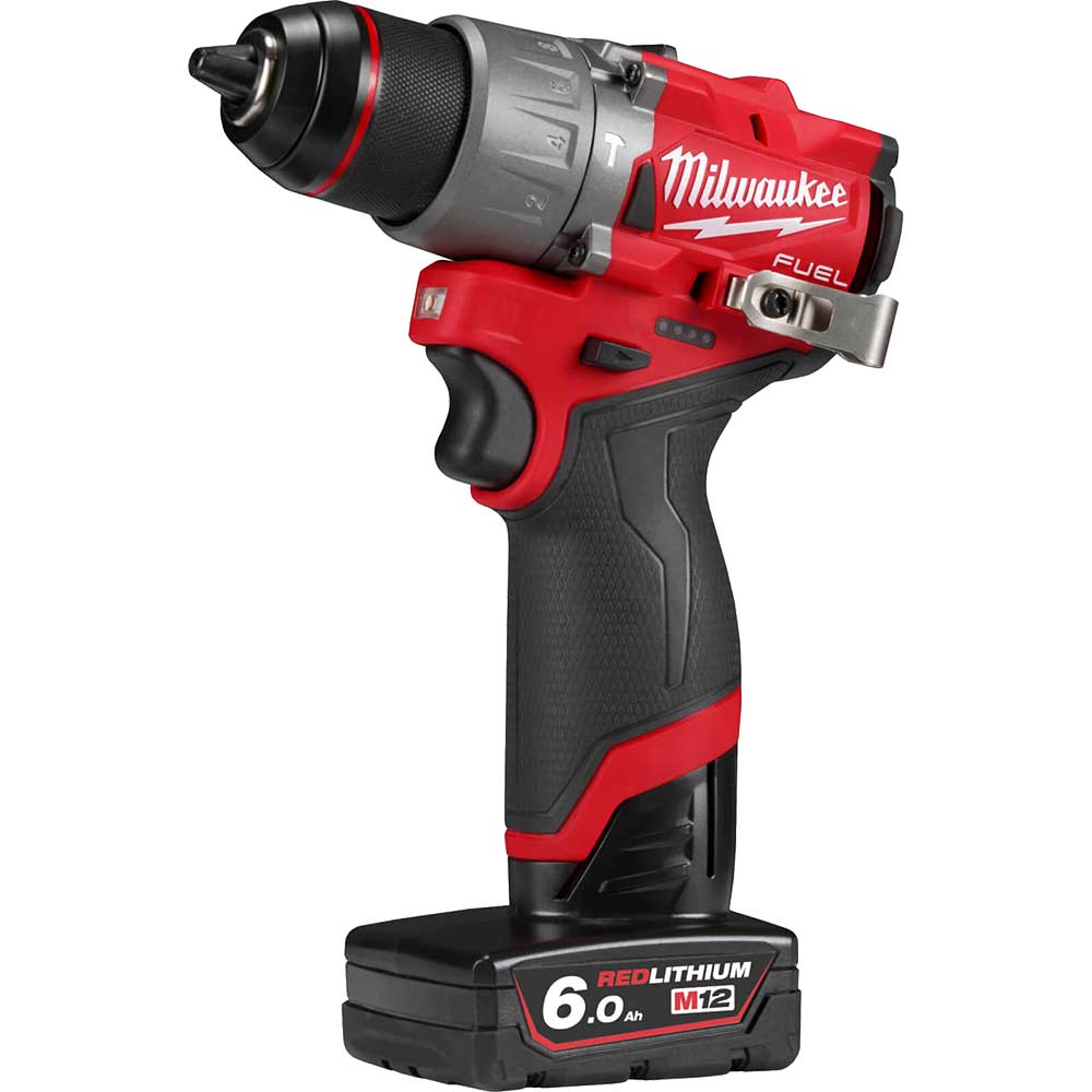 Milwaukee M12 FPD2 Fuel 12v Cordless Brushless Combi Drill Combi Drills