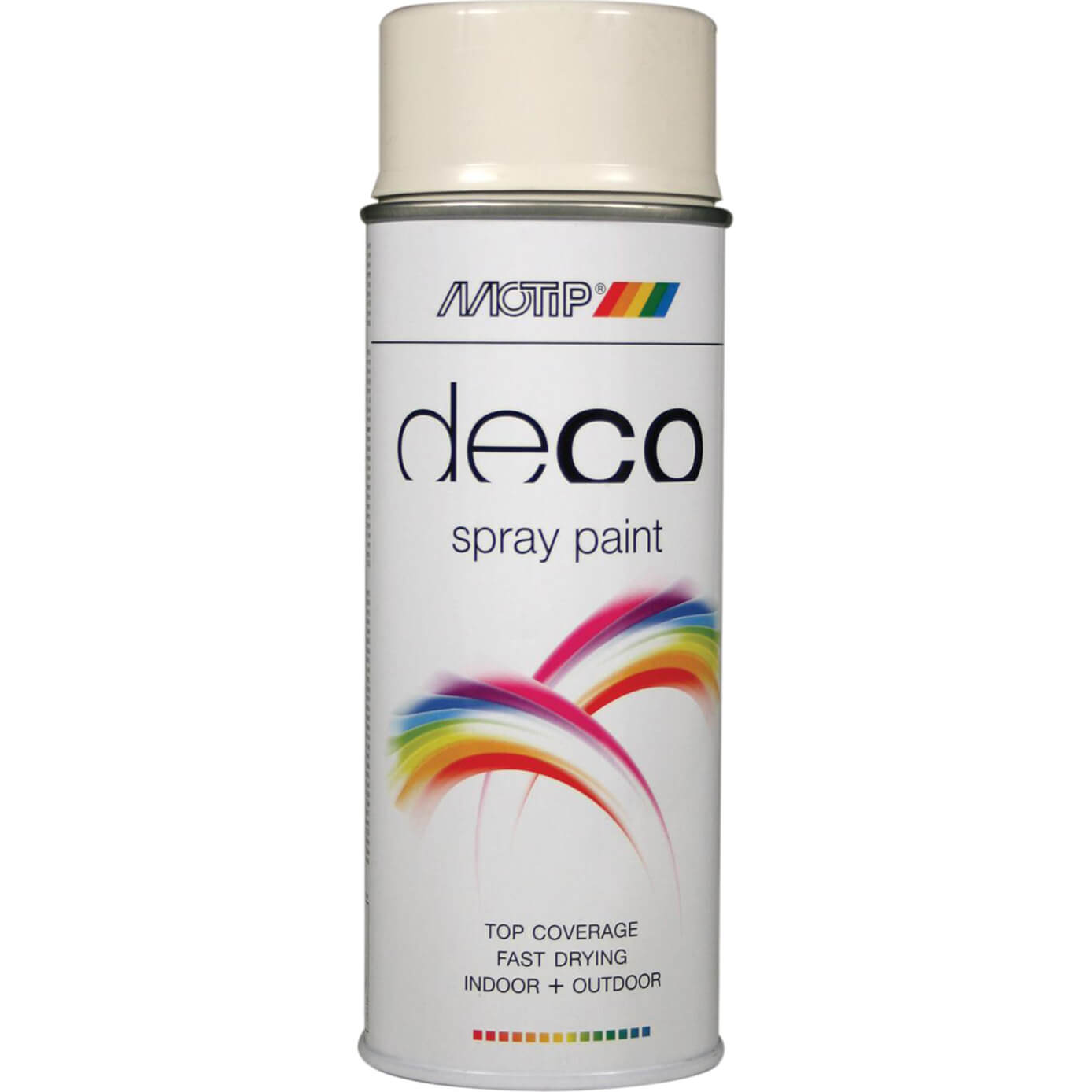Motip Deco High Gloss RAL Spray Paint Grey White 400ml