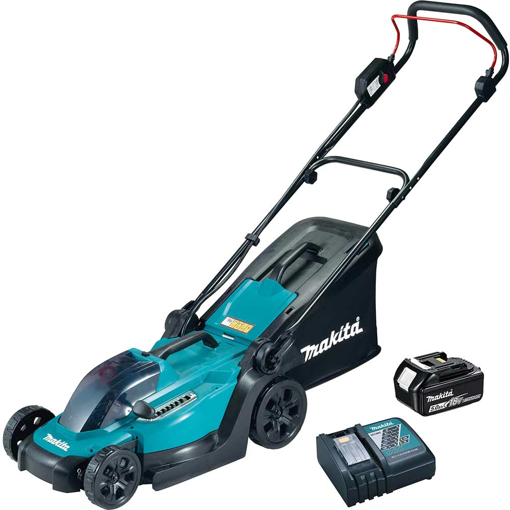 Makita DLM330 18v LXT Cordless Lawnmower 330mm 1 x 5ah Li-ion Charger