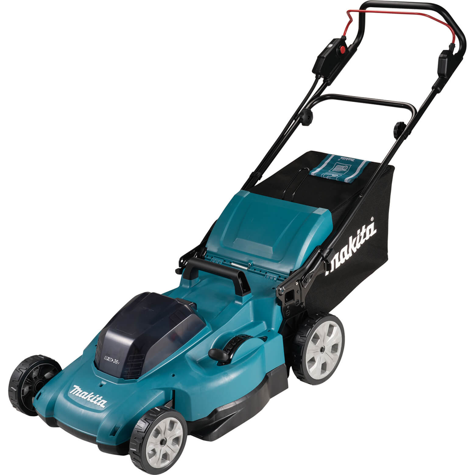 Makita DLM538 Twin 18v LXT Cordless Lawnmower 530mm No Batteries No Charger