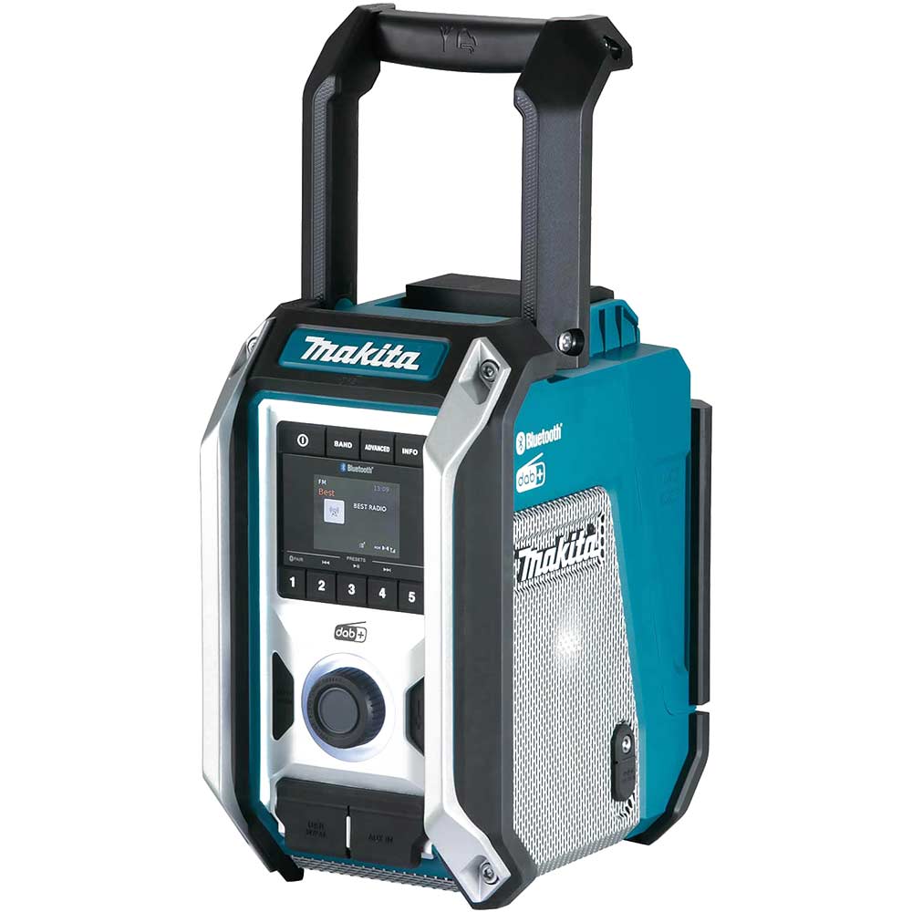 Photo of Makita Dmr115 Lxt Cordless Dab+ Bluetooth Job Site Radio Blue