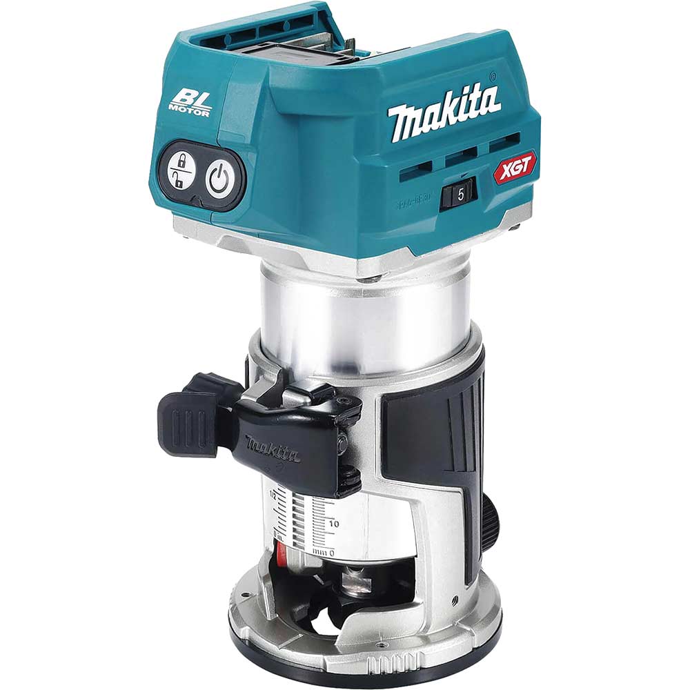 Image of Makita RT001G 40v Max XGT Cordless Brushless 1/4" Trim Router No Batteries No Charger No Case