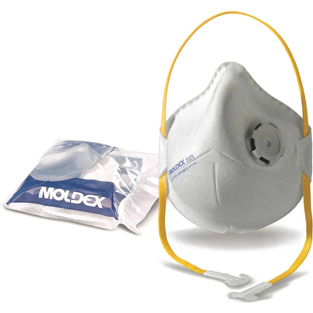Photo of Moldex 2575 Moulded Disposable Smart Pocket Dust Mask Ffp3 Pack Of 10