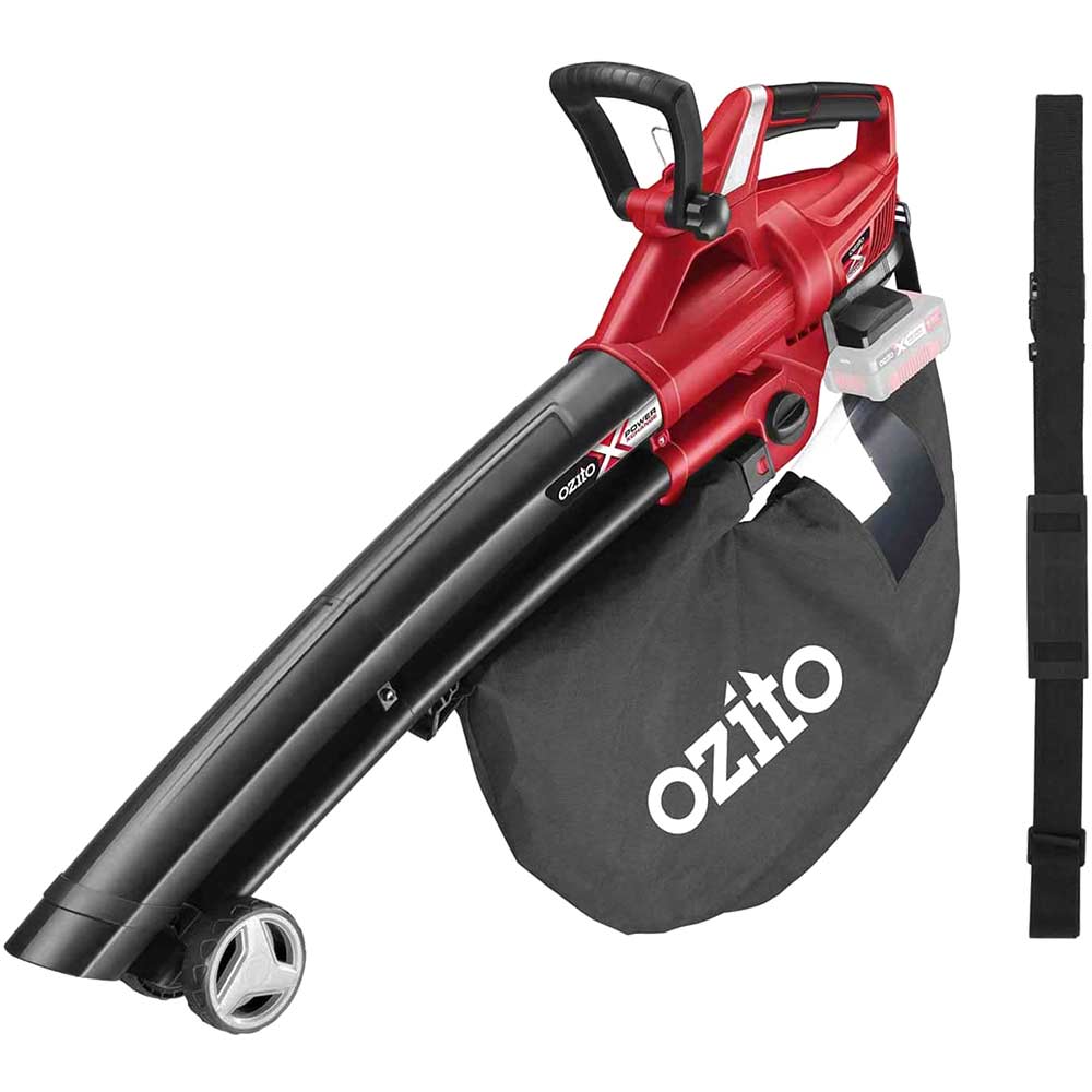 Ozito PXCBLVS 36v Cordless Brushless Garden Vacuum and Leaf Blower