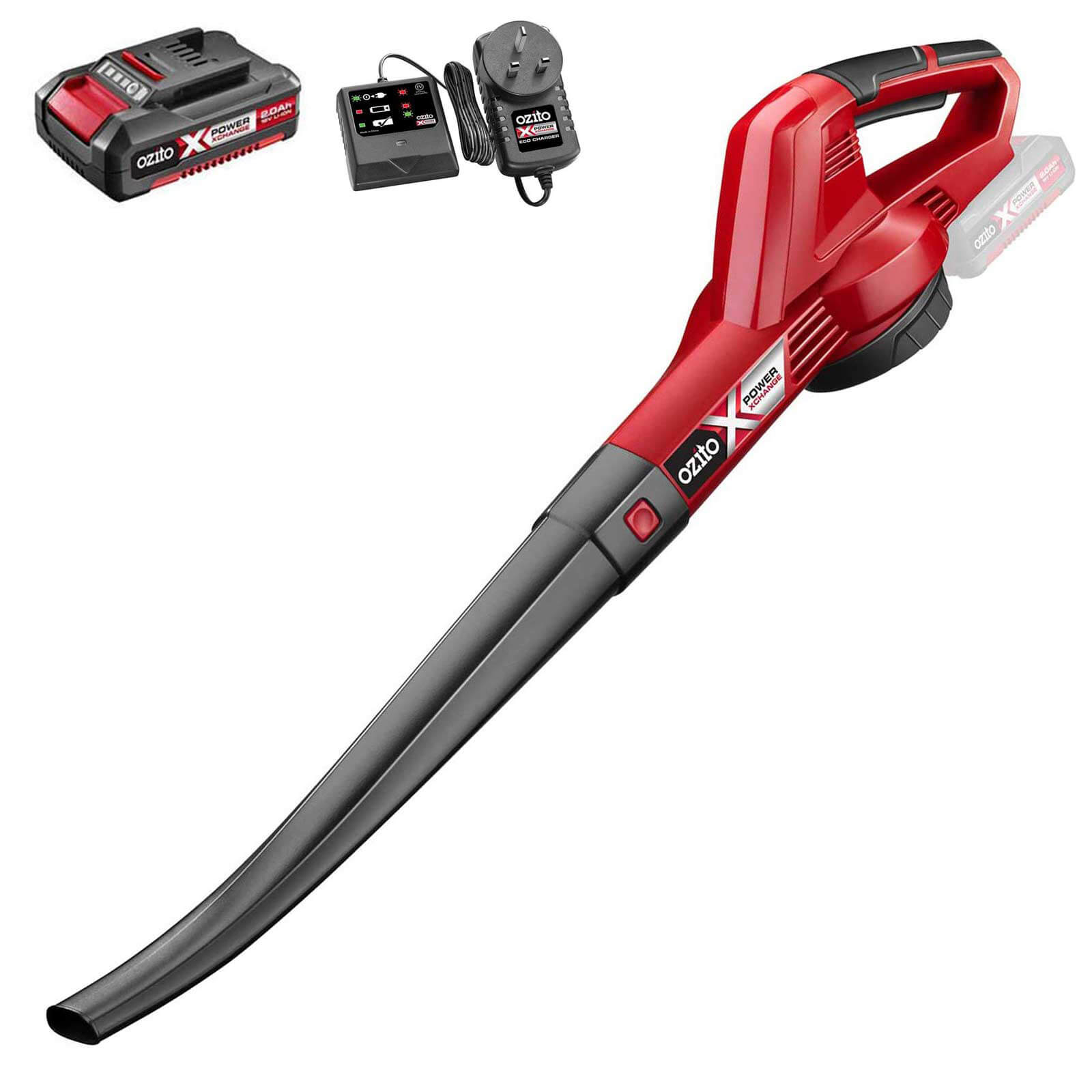 Ozito By Einhell Cordless Leaf Blower Battery Included|