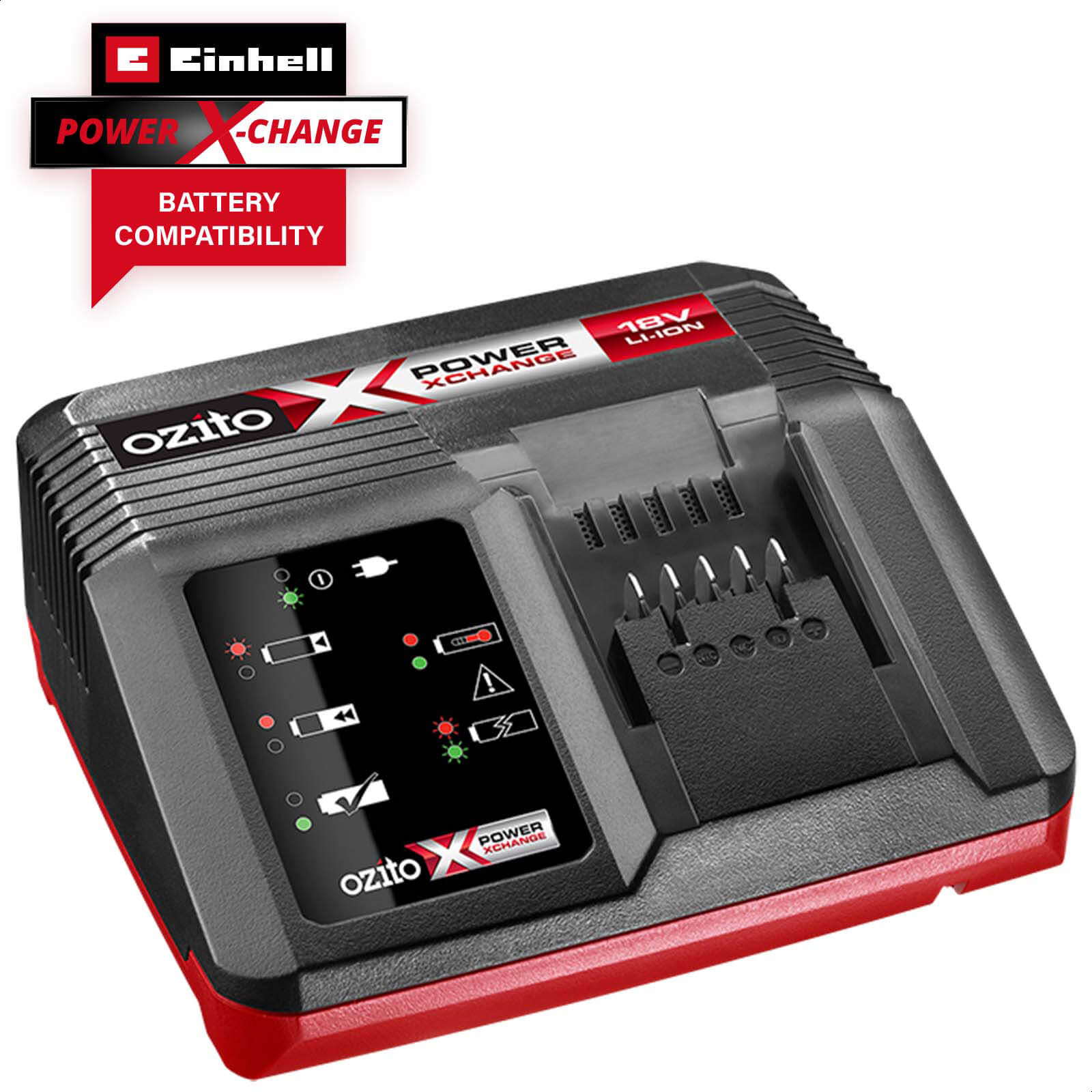 Image of Ozito Genuine 18v Cordless Power X-Change Fast Battery Charger