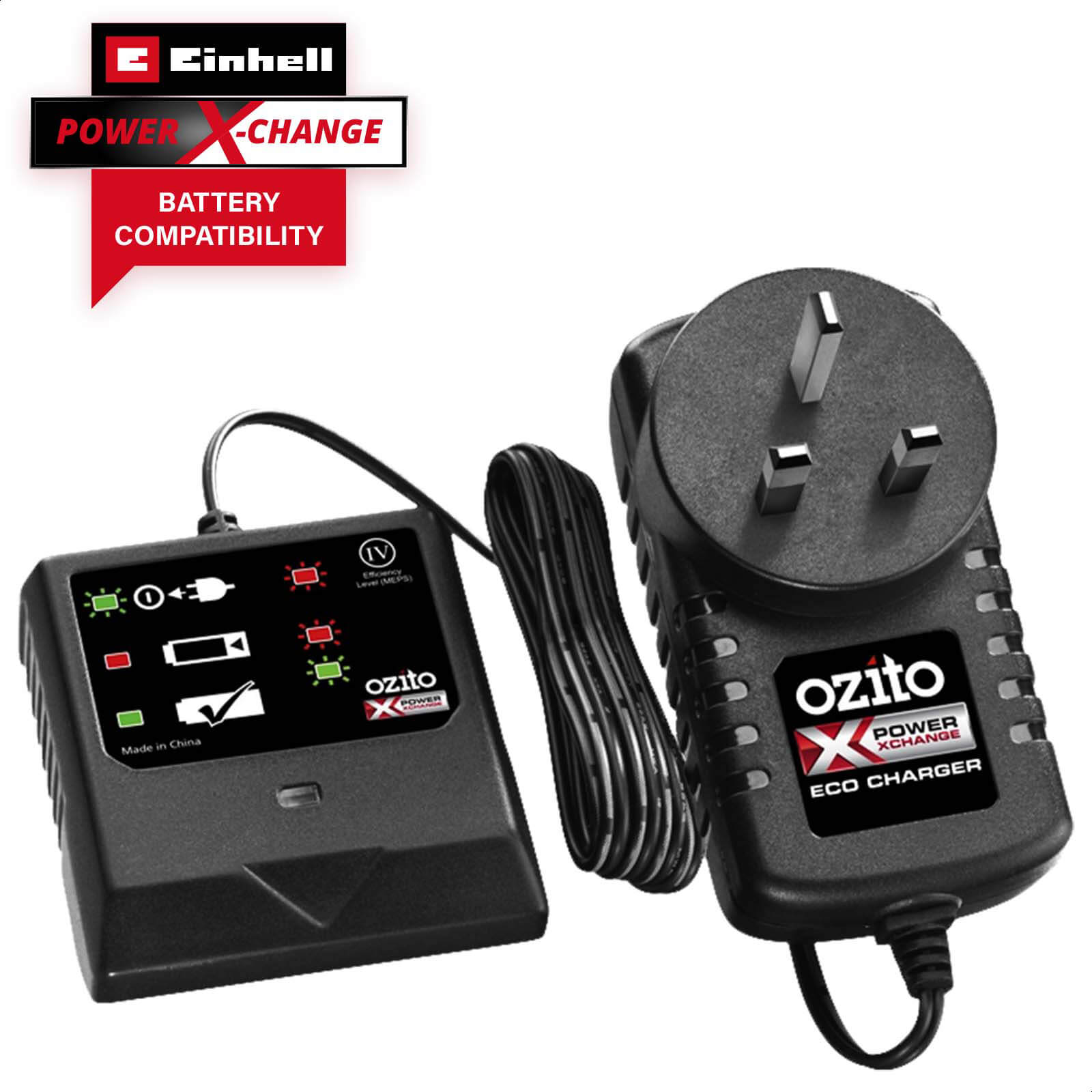Image of Ozito Genuine 18v Cordless Power X-Change Eco Battery Charger
