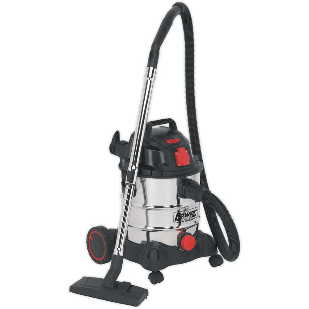 Sealey PC200SDAUTO Industrial Wet & Dry Vacuum Cleaner 240v