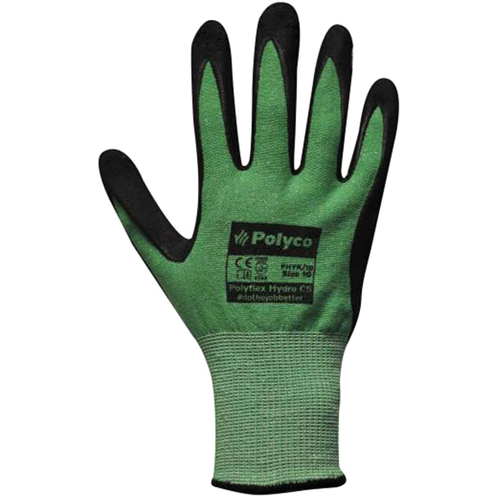 Photo of Polyco Polyflex Hydro Safety C5 Gloves L