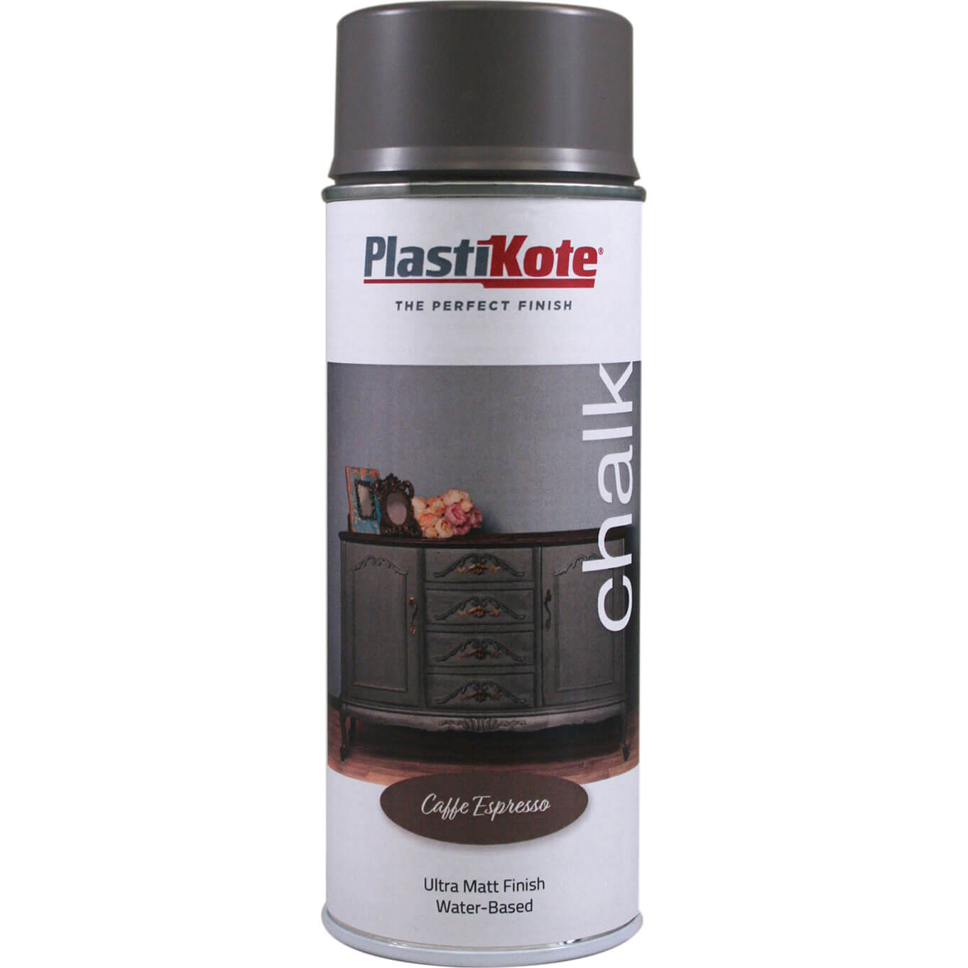 Plasti Kote Chalk Finish Spray Caffe Espresso 400ml