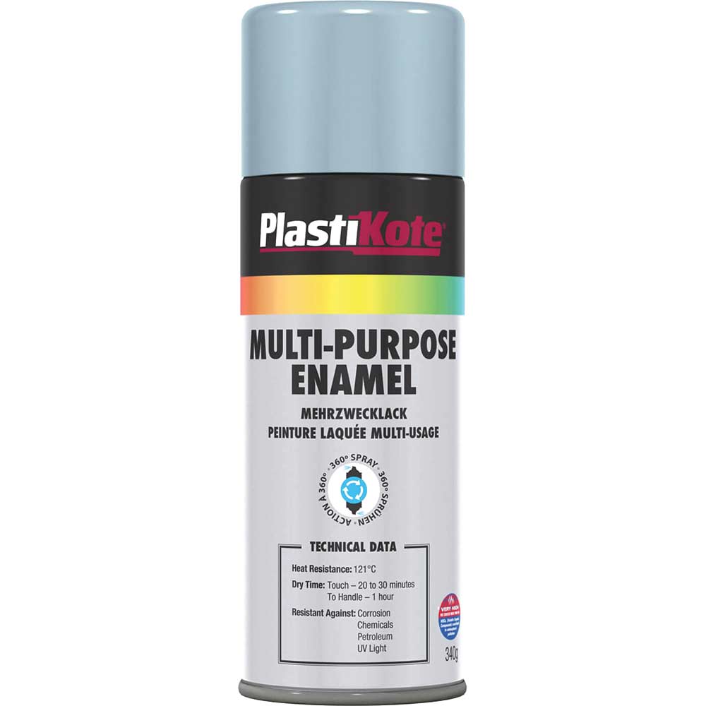 Photo of Plastikote Enamel Aerosol Spray Paint Aluminium 400ml