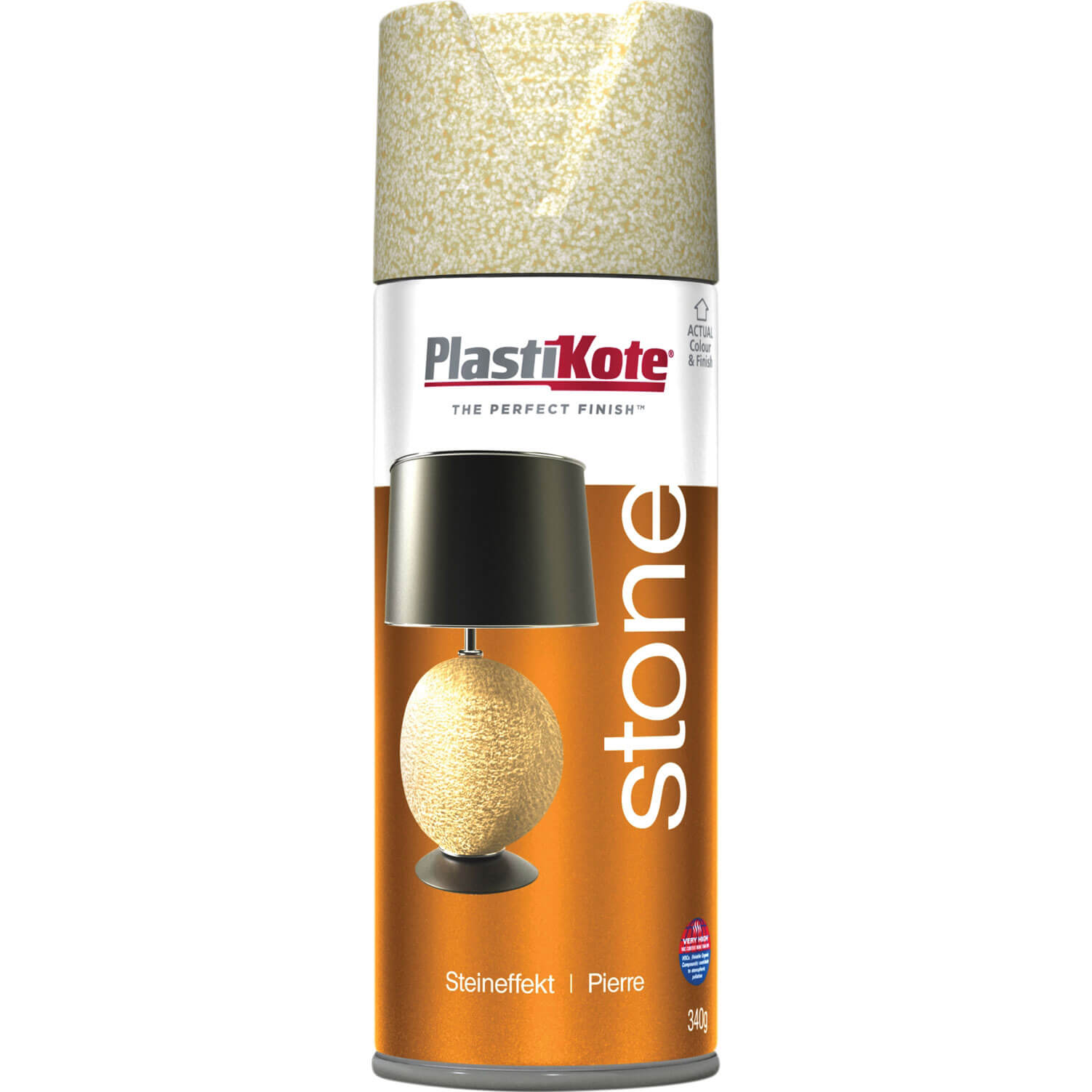 Image of Plastikote Fleckstone Spray Paint Santa Fe Sand 400ml