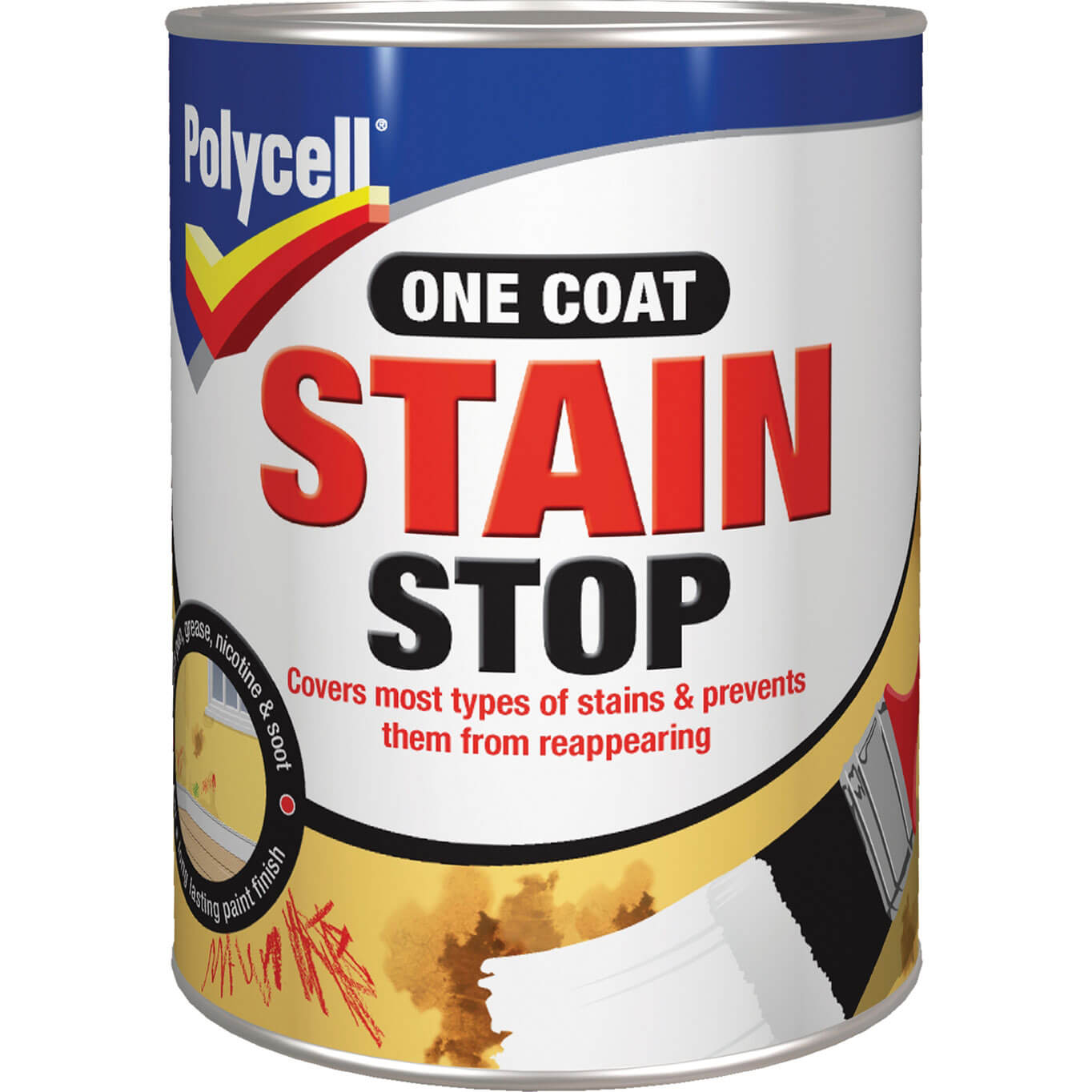 Click to view product details and reviews for Polycell Stain Stop 1l.