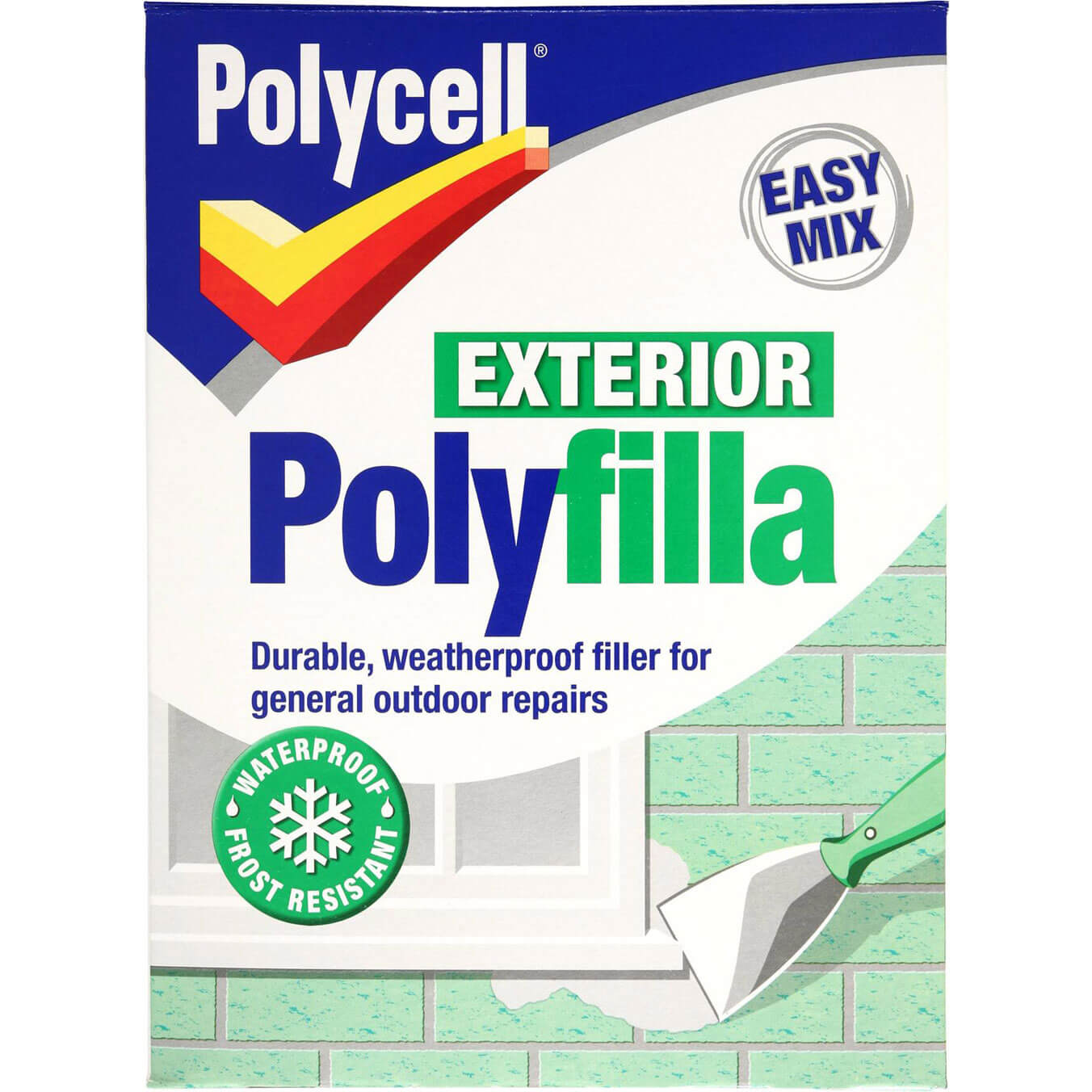 Image of Polycell Weatherproof Polyfilla 1.75kg