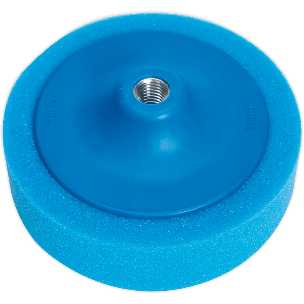 Sealey Compounding Head Blue Medium Foam 150mm 5/8" UNC Thread