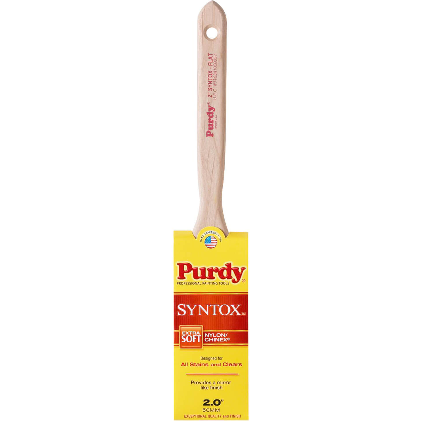 Purdy Syntox Flat Woodcare Brush 50mm