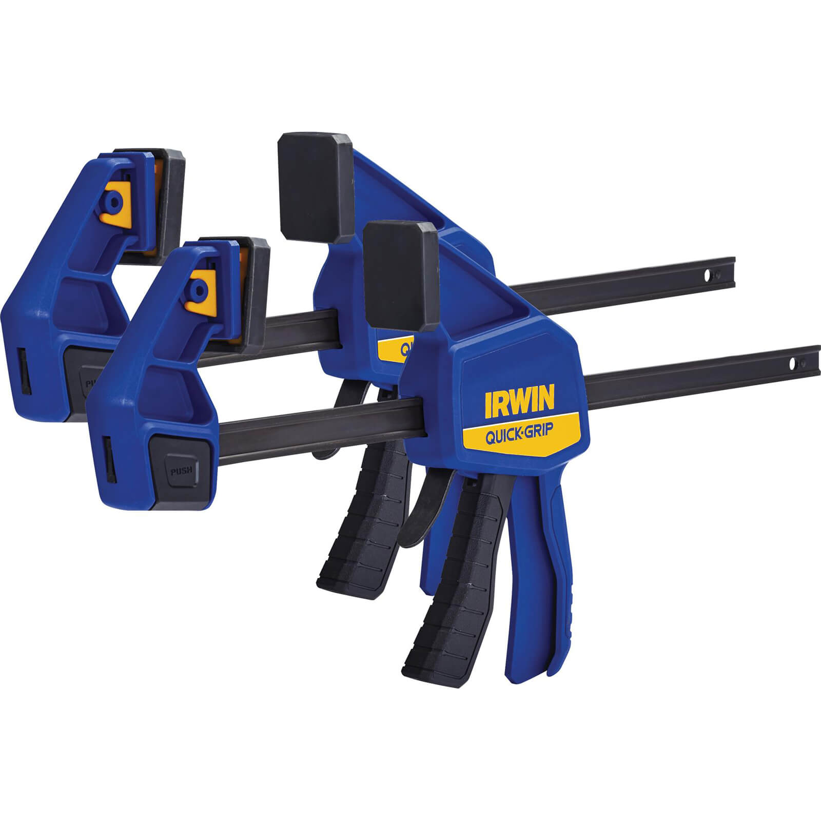 Image of Quick-Grip Quick Change Bar Clamps Twin Pack 300mm