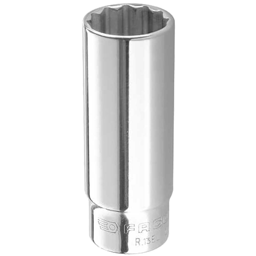Image of Facom R.EL 1/4" Drive Deep Bi Hexagon Socket Metric 1/4" 8mm