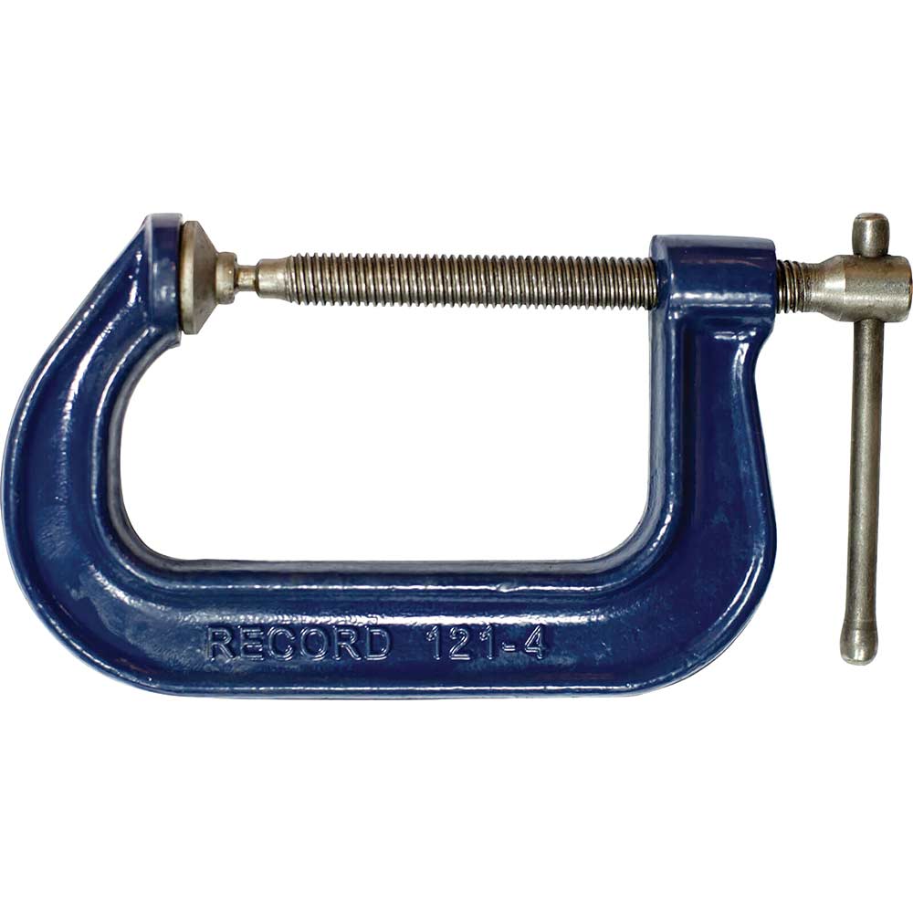 Photo of Irwin Record 121 Heavy Duty G Clamp 100mm
