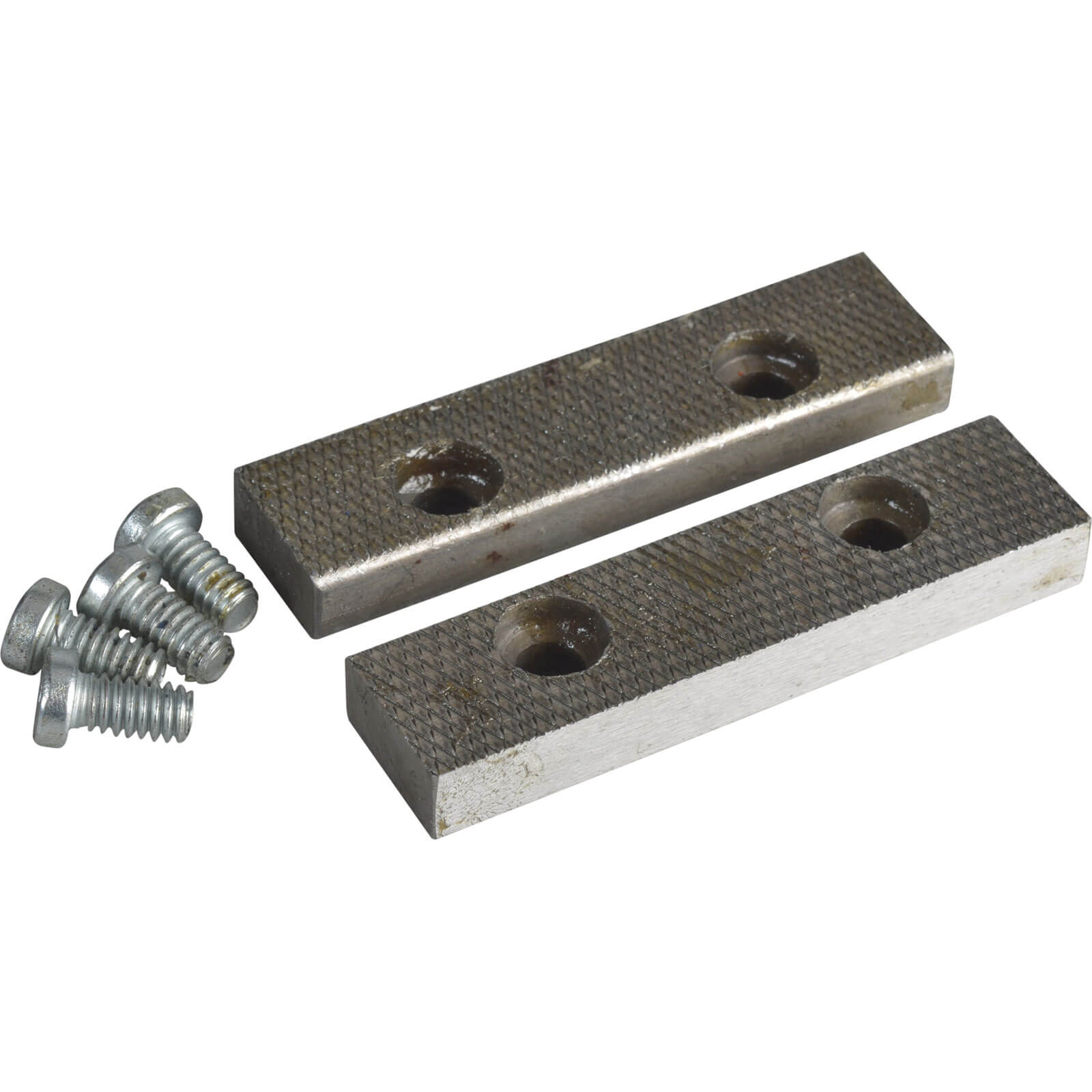 Image of Record Replacement Vice Jaws and Screws 75mm