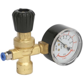 Sealey MIG Gas Regulator One Gauge for Disposable Cylinders Price Comparisons | Compare The Build