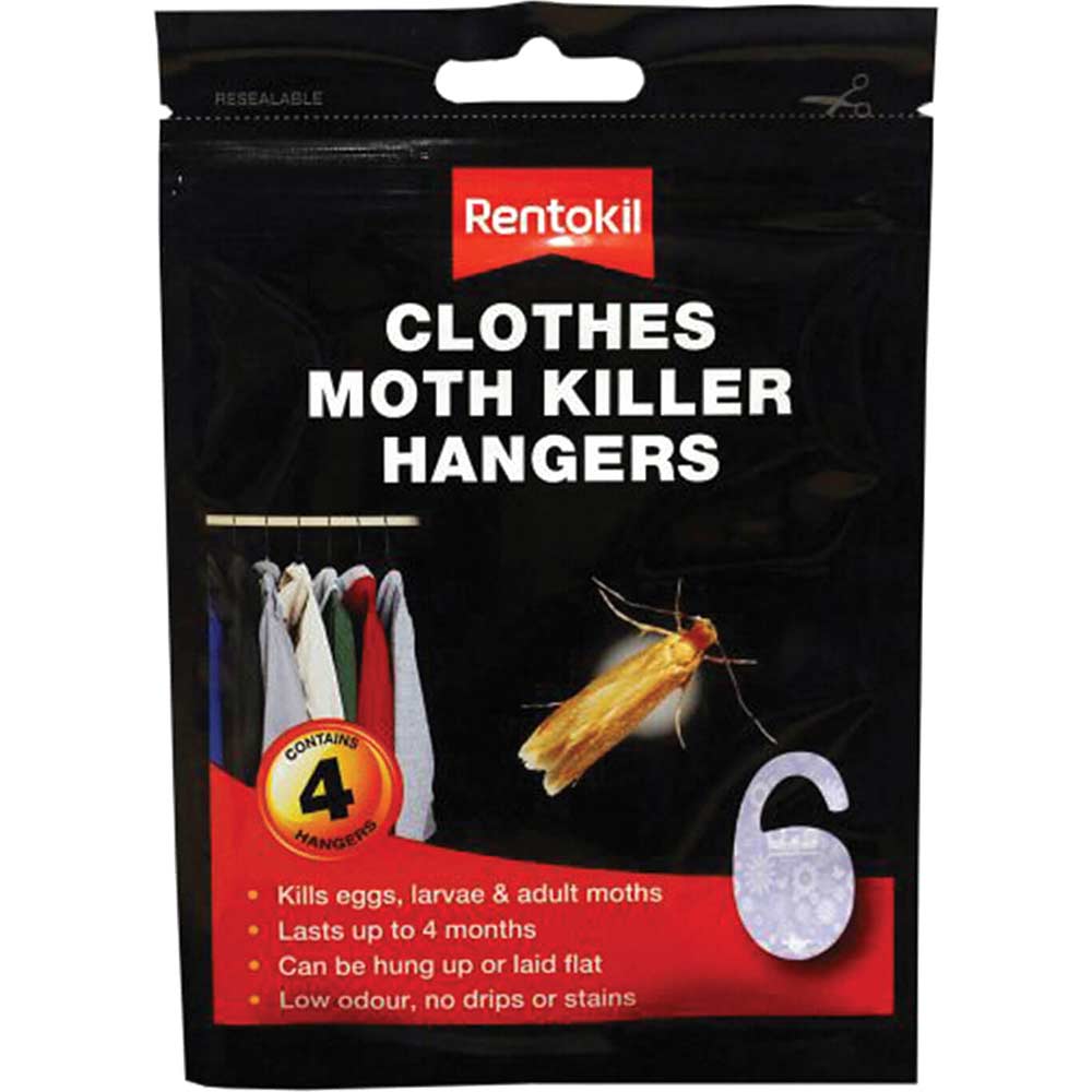 Rentokil Clothes Moth Killer Hangers House Pest Control