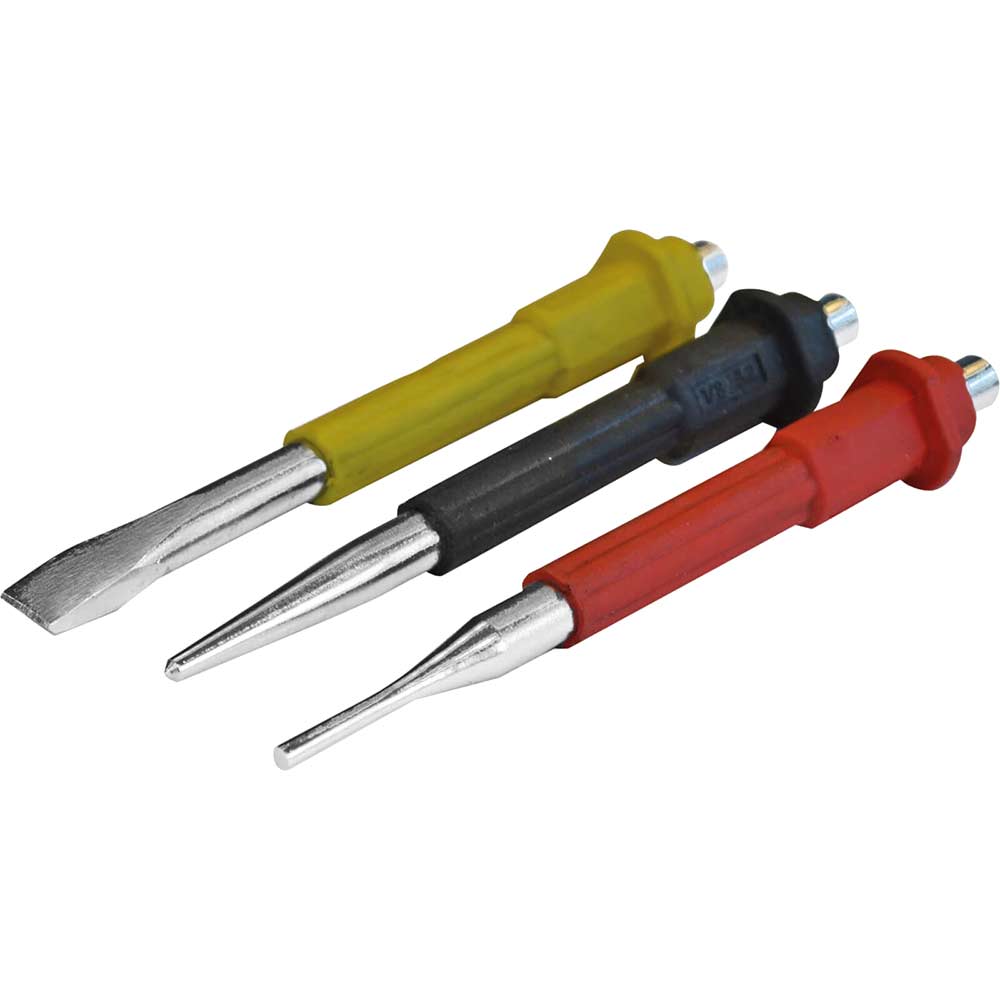 Photo of Roughneck 3 Piece Cold Chisel And Punch Set