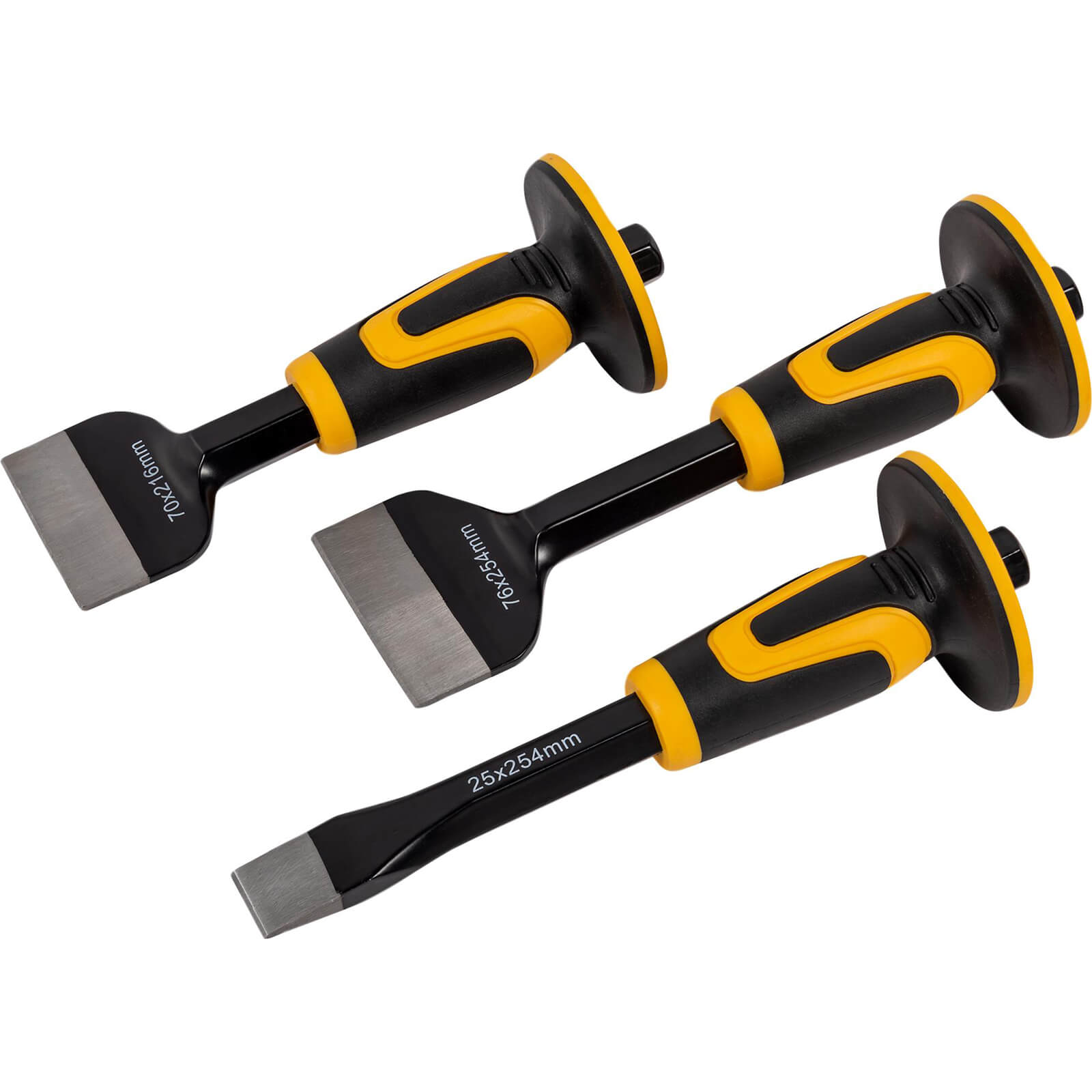 Photo of Roughneck 3 Piece Chisel & Bolster Set