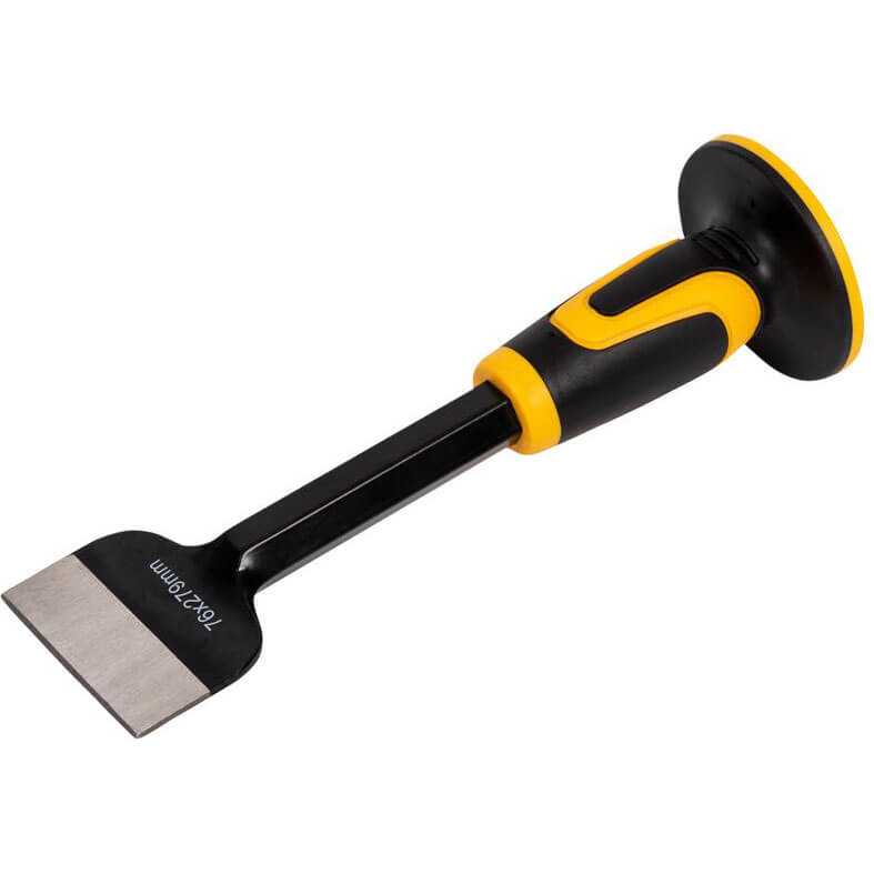 Image of Roughneck Electricians Flooring Chisel and Grip 75mm