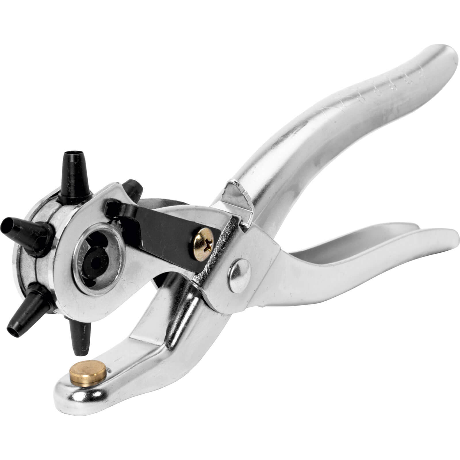 Image of Rapid Rotating Leather Hole Punch Pliers