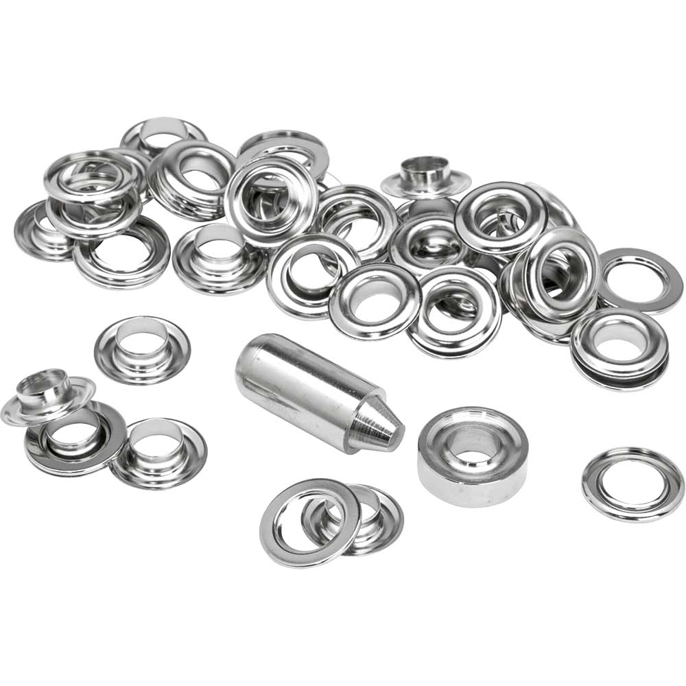 Photo of Rapid Aluminium Grommets 12mm Pack Of 25