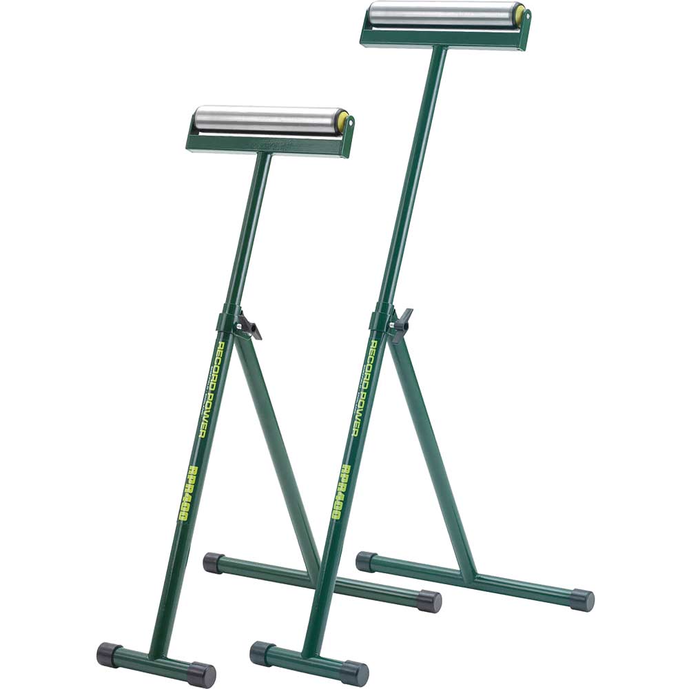 Record Power RPR400 Roller Stands Roller & Support Stands
